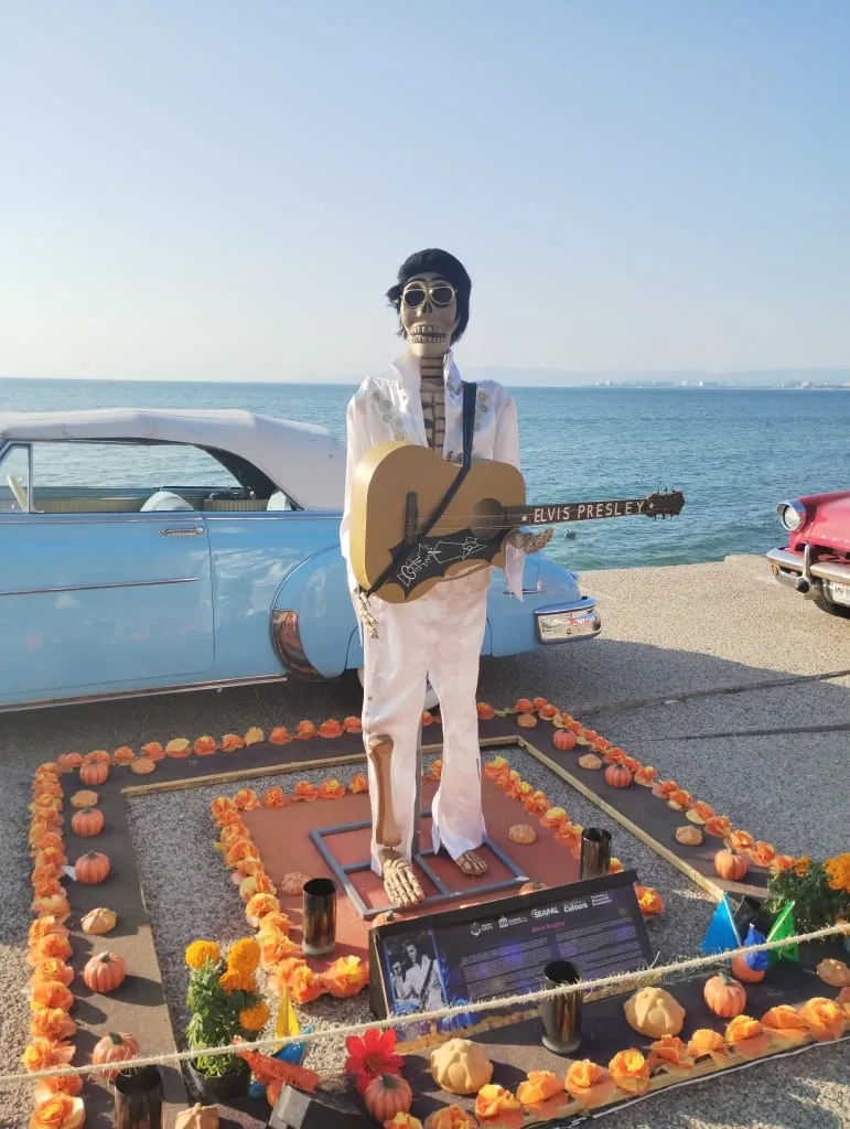 day of the dead in puerto vallarta boardwalk
