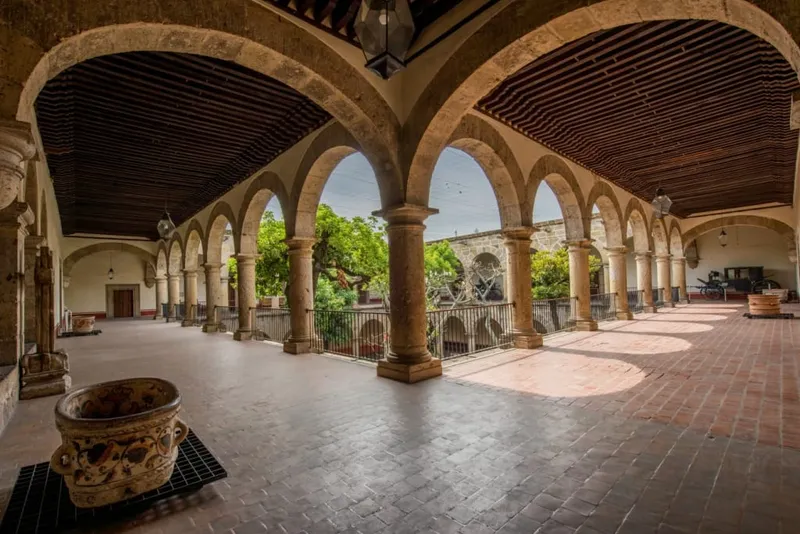 Regional Museum of Guadalajara on a dry November sightseeing day