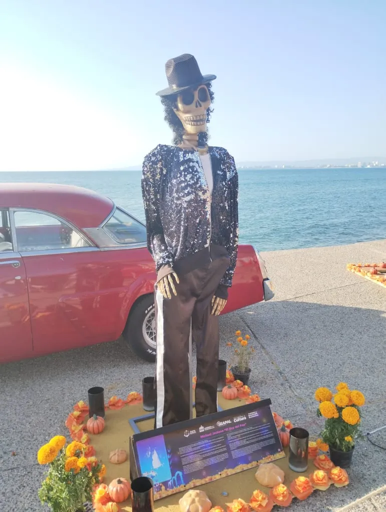 day of the dead in puerto vallarta boardwalk