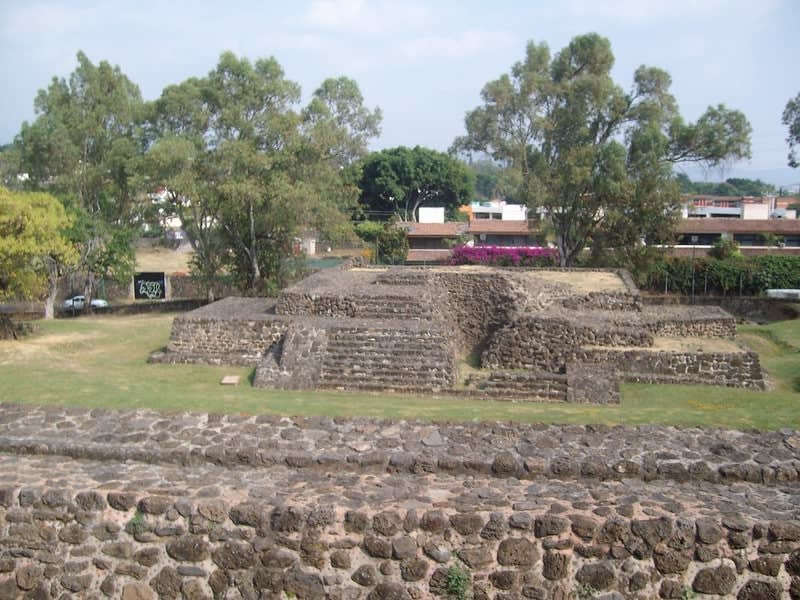 Teopanzolco pyramid in Cuernavaca — an often-overlooked pre-Aztec archaeological site within the city limits