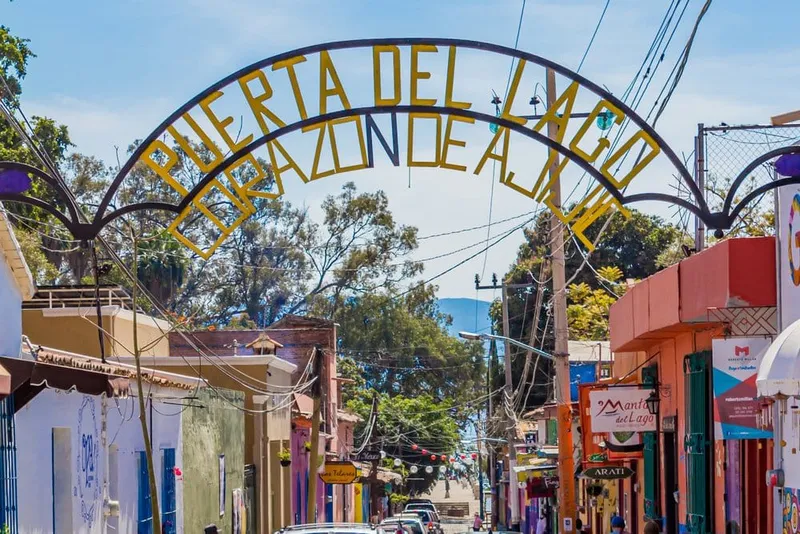 Ajijic in November with calm Lake Chapala weather and village streets