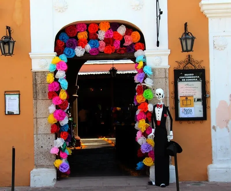 Álamos Sonora colonial architecture and cobblestone streets — Mexico's silver town in the Sonora foothills
