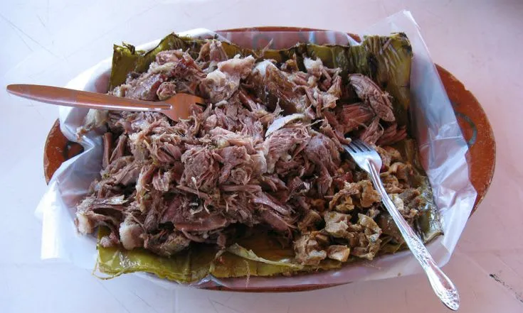 Traditional Michoacan dishes served at a local Angangueo restaurant