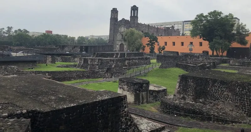 Archaeological site Mexico City tlatelolco