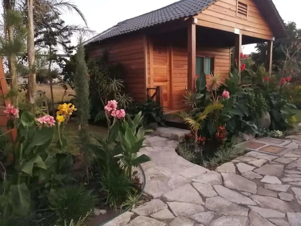 Garden cabins at Cabanas de la Finca outside Atlixco