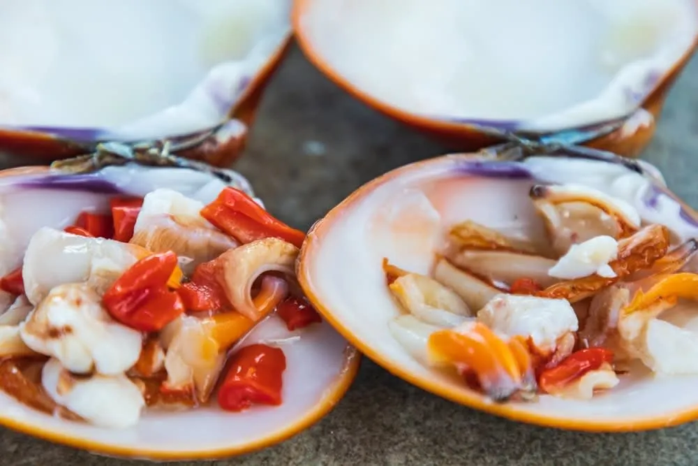 Fresh seafood plate with Baja California Sur coastal flavors
