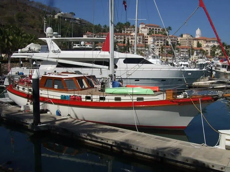 Barra de Navidad from above — the spit of land between the Pacific Ocean and the Lagoon of Navidad on the Jalisco coast