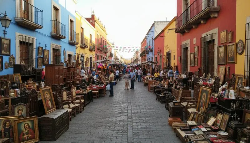 Barrio de los Sapos in Puebla, a useful area to visit during a November weekend