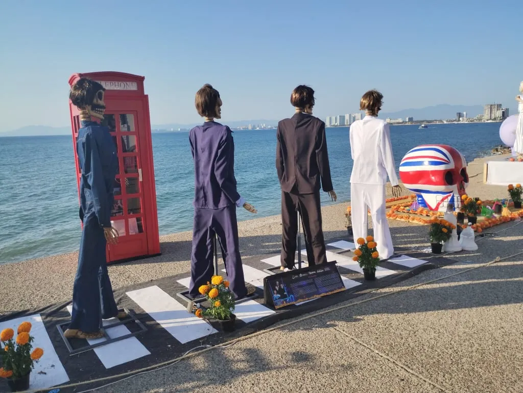 day of the dead in puerto vallarta boardwalk