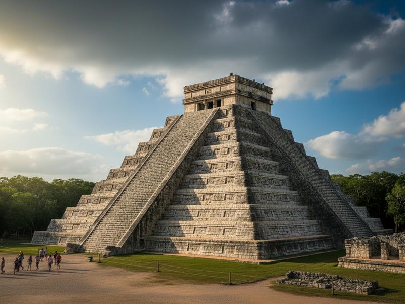 Swimming in a Yucatan cenote with crystal clear water and limestone cave formations — similar to Cenote Zaci in Valladolid