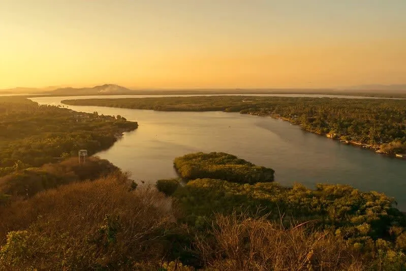 chacahua lagoon — Chacahua Oaxaca Mexico