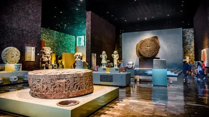 National Museum of Anthropology area beside Chapultepec Park