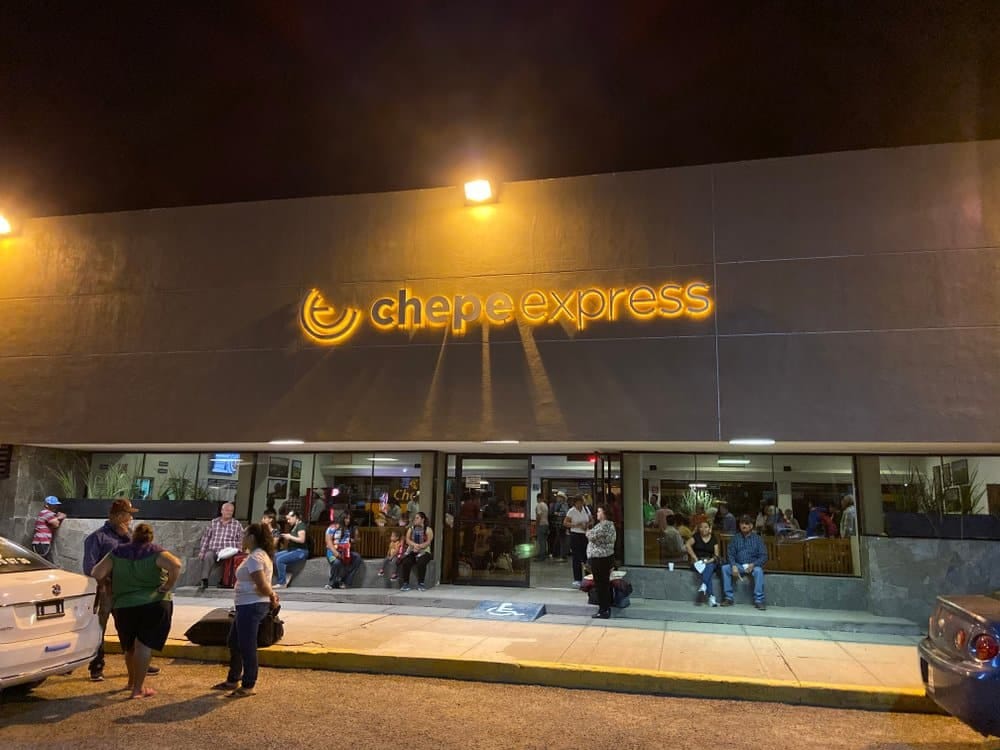 Rocky landscape of the Sierra Tarahumara with pine forests and dramatic geological formations visible from El Chepe