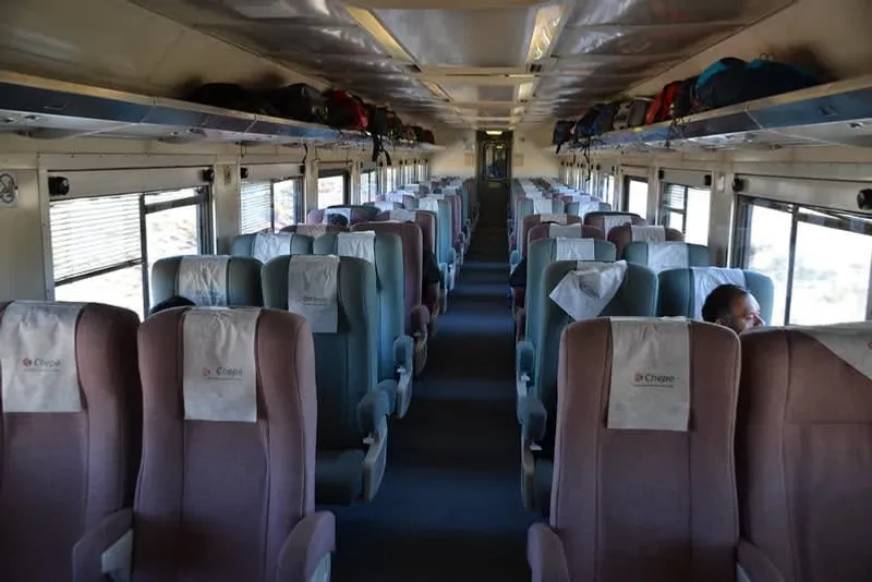 El Chepe train route through Copper Canyon during an October Chihuahua trip