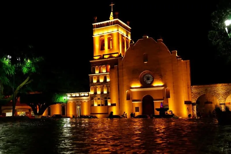 Santo Domingo de Guzmán church in Comitán's historic center