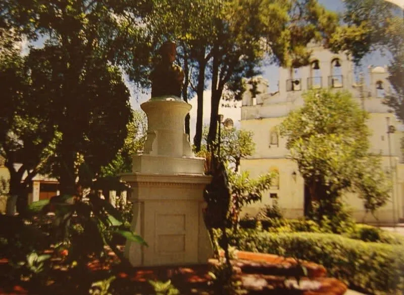 San Sebastián Chapel facade in a Comitán neighborhood