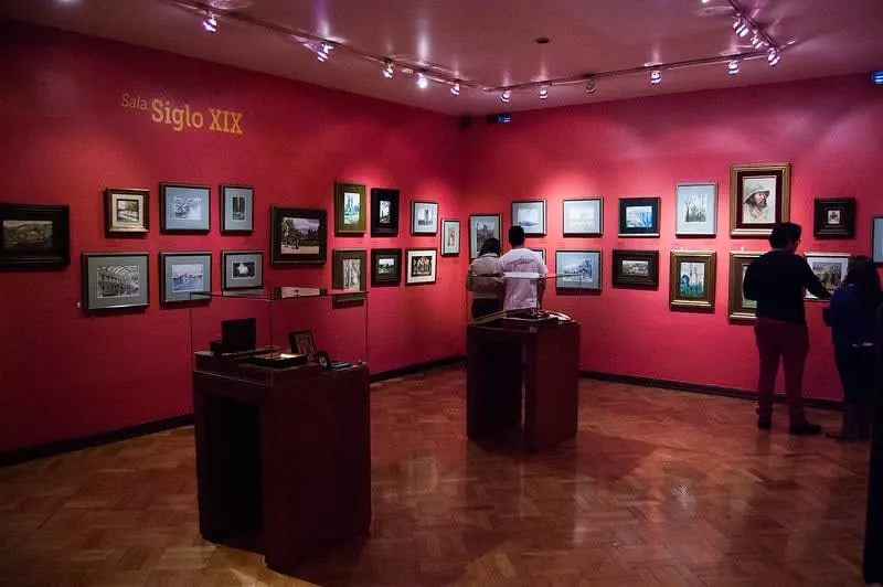 watercolor museum — Coyoacan Mexico