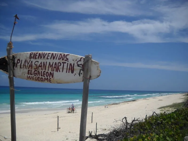 Cozumel east-side coast during an October island trip with flexible weather planning