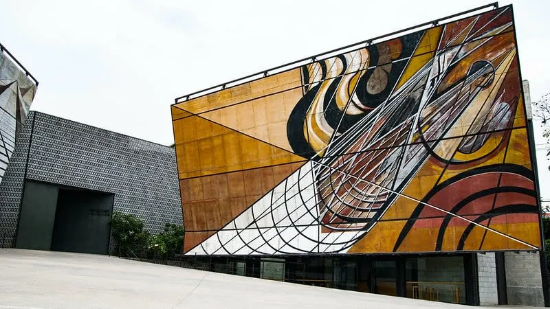 La Tallera de Siqueiros in Cuernavaca — former studio of Mexican muralist David Alfaro Siqueiros, now a free museum