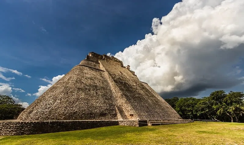 family vacation in uxmal mexico