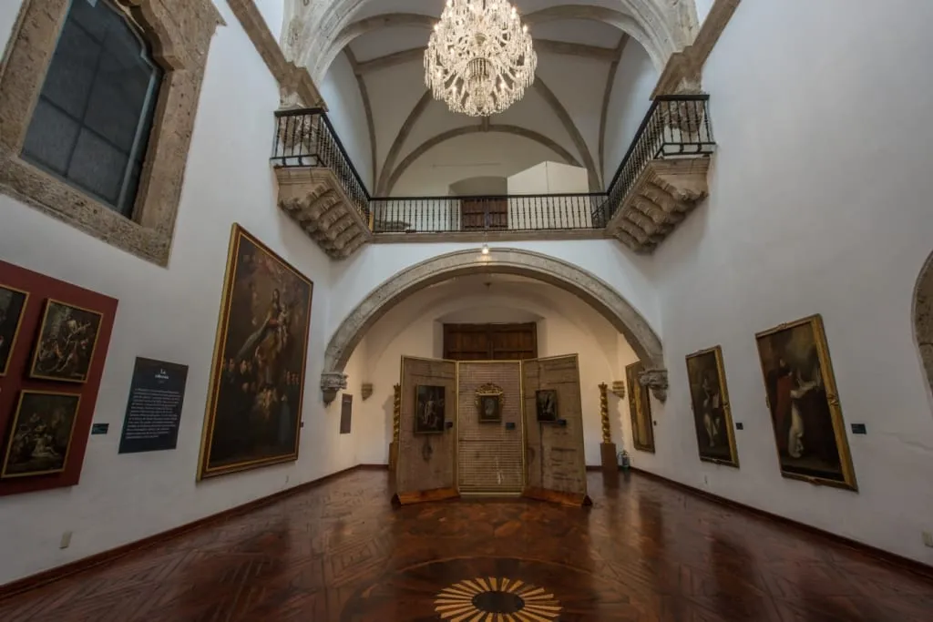 Regional Museum of Guadalajara in the historic city center of Jalisco, Mexico