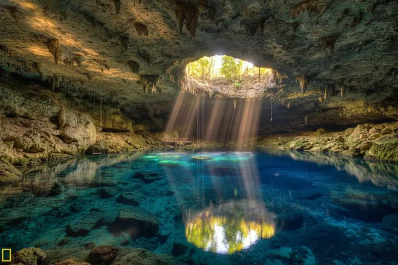 Riviera Maya coast in May with hot humid weather and Caribbean trip planning