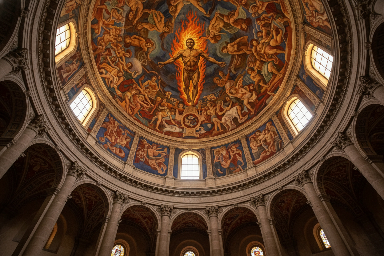 Hospicio Cabañas with José Clemente Orozco murals in Guadalajara — UNESCO World Heritage Site, 20 minutes from the bus terminal