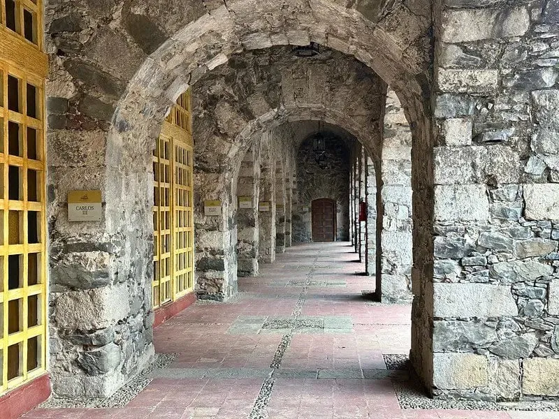 San Miguel Regla hacienda gardens and lake