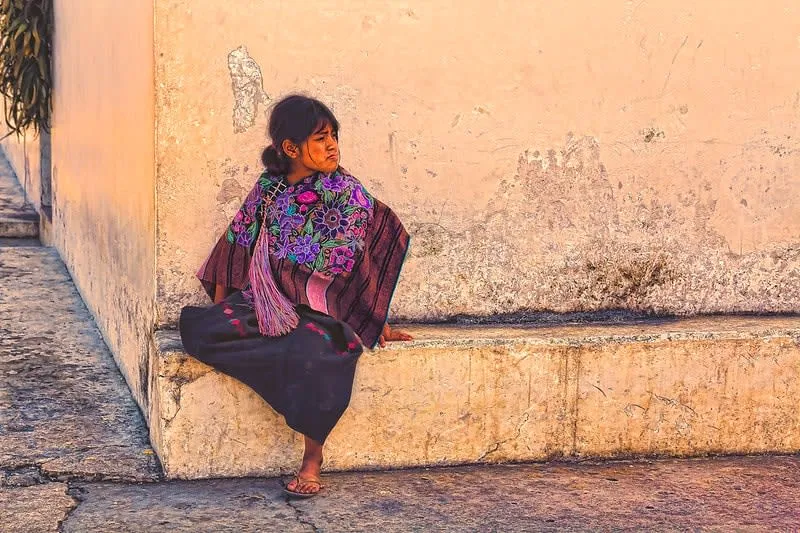 Tzotzil Maya community in San Juan Chamula, Chiapas