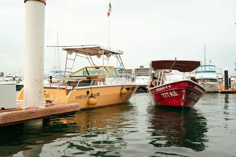 Medano Beach in Cabo San Lucas during warm May weather