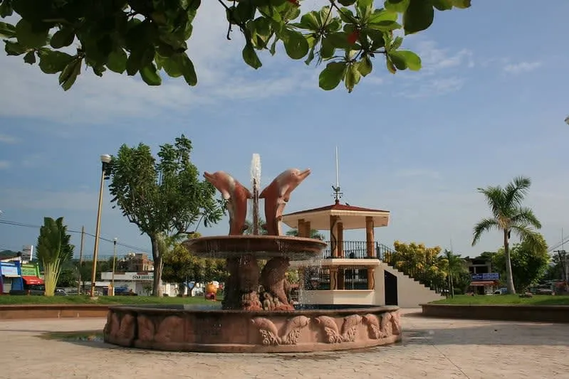 Melaque and Barra de Navidad — the two villages share the same bay, separated by a 6 km beach walk along the Pacific