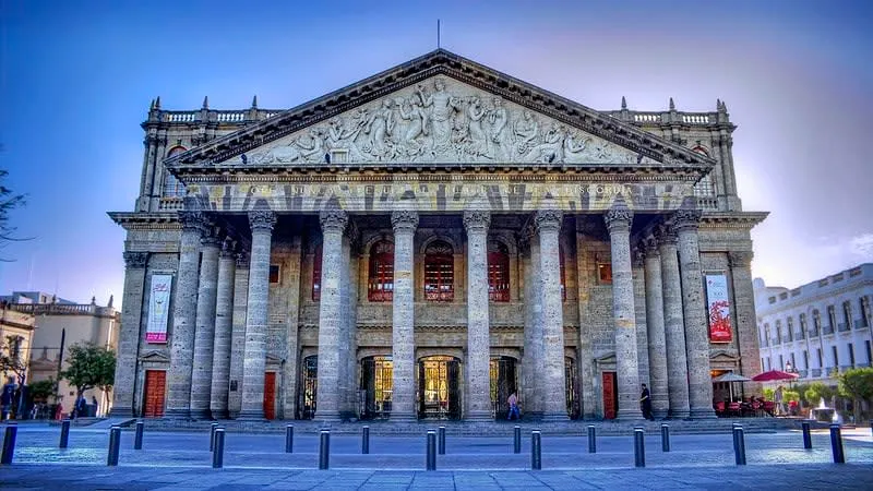 Guadalajara cathedral and historic center