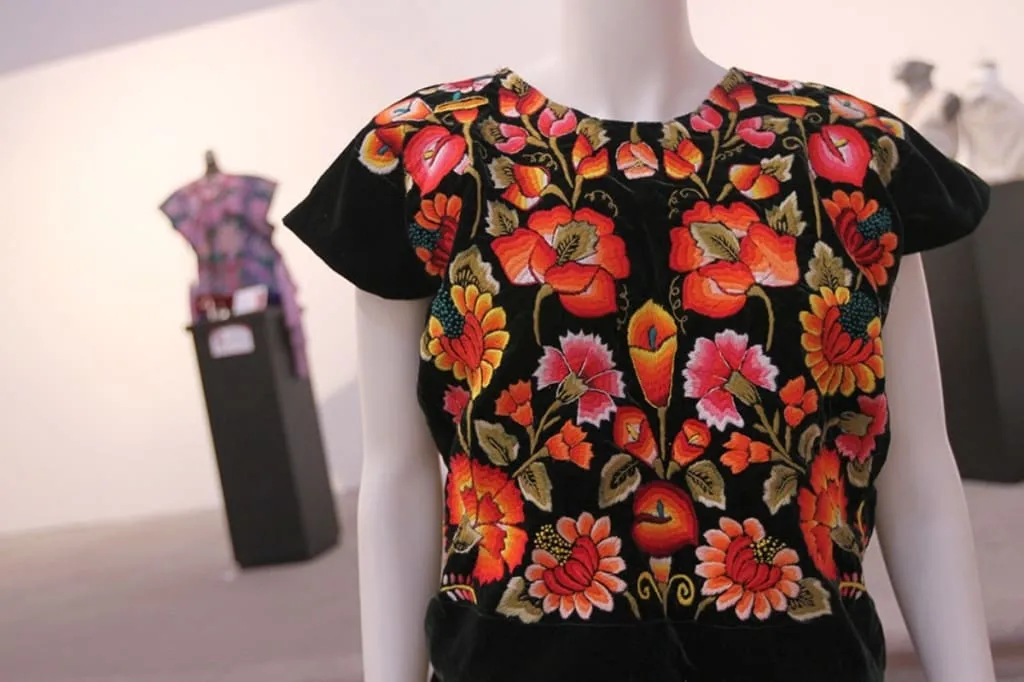 Mexican Embroidery Tehuana Oaxaca