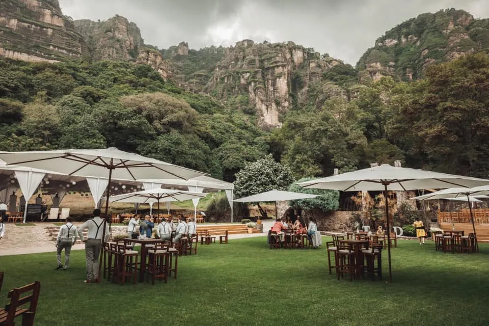 Mexican wedding venues tepoztlan you're nature lover,