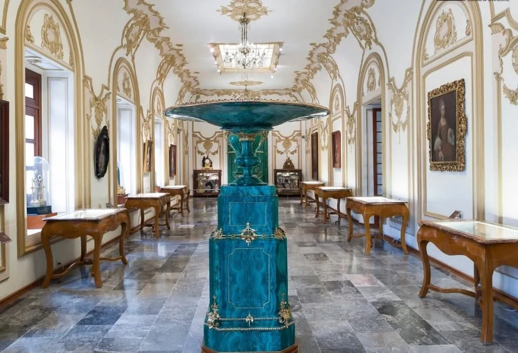 National History Museum rooms inside Chapultepec Castle
