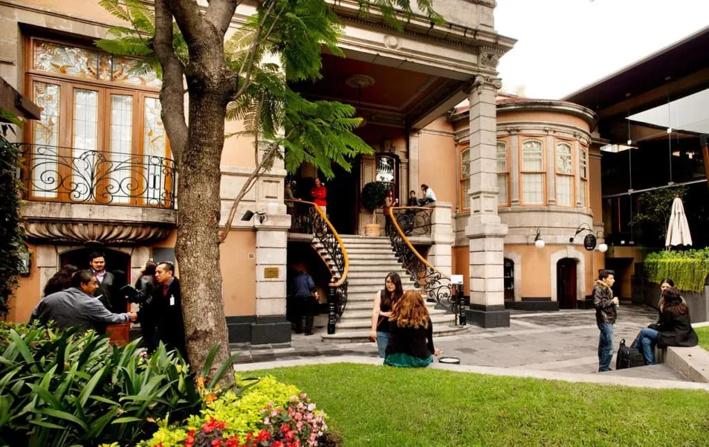 Casa LAMM mansion facade in Mexico City’s Roma neighborhood