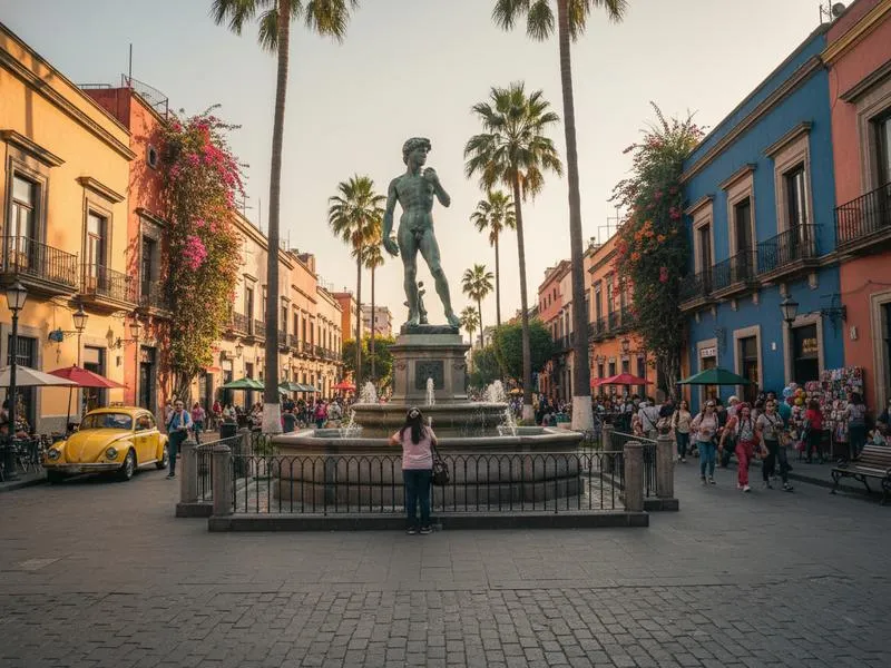 Roma Norte neighborhood in Mexico City with outdoor restaurant seating