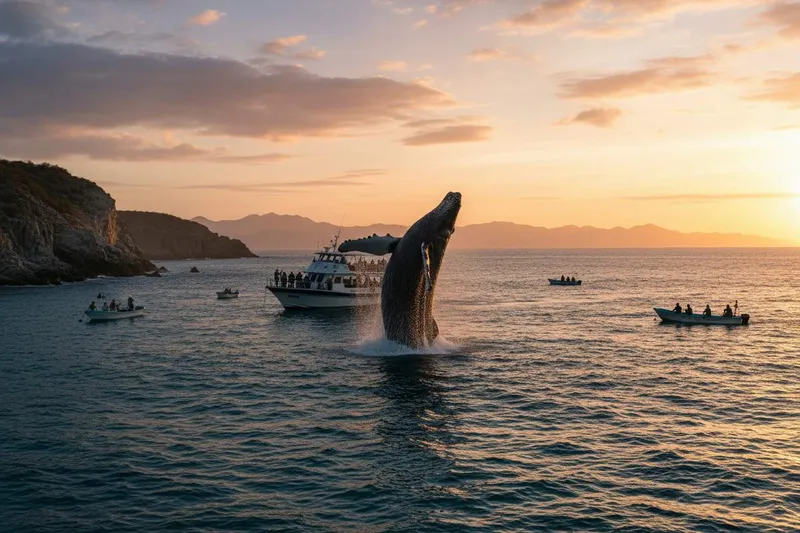 Whale watching mexico hero