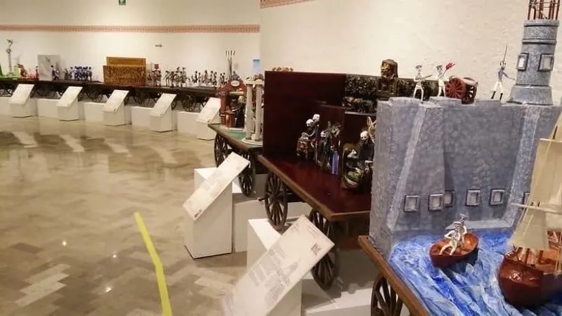 Museum building in Monclova used as an indoor stop during March travel