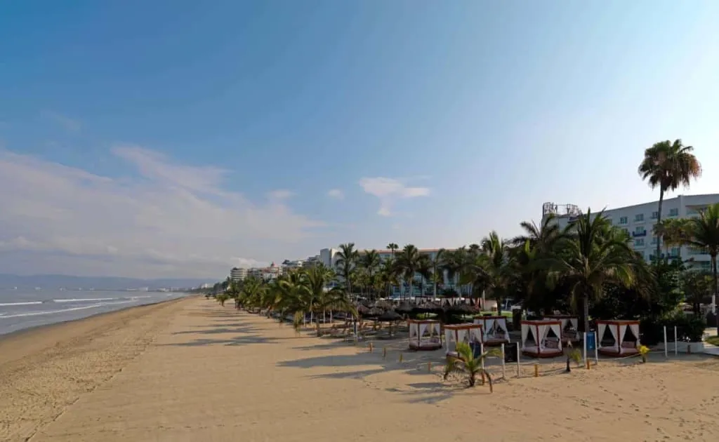 Hard Rock Hotel Vallarta all-inclusive resort facing Banderas Bay