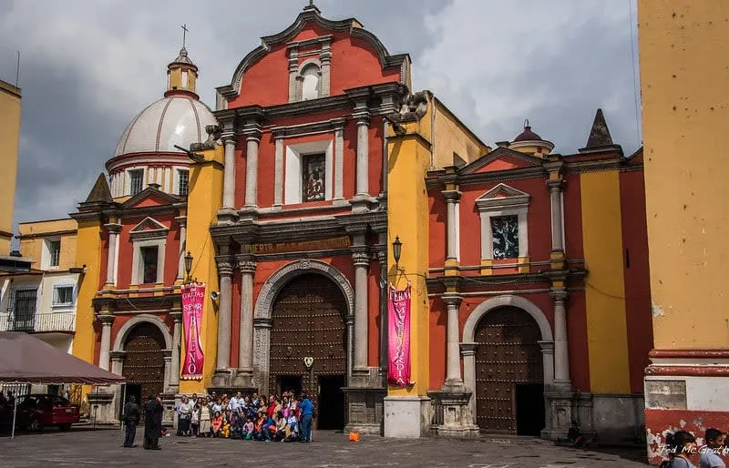 Cathedral of San Miguel Arcángel Orizaba — 17th century Franciscan church with neoclassical towers and interior attributed to Miguel Cabrera