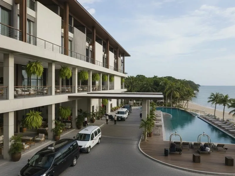Practical roadside hotel in Paraíso with parking for a hot Tabasco coast stopover