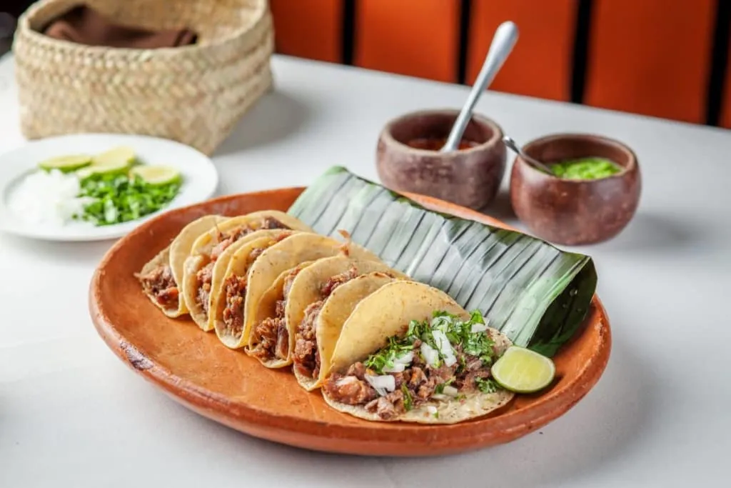 Traditional Coahuila dishes and local wine in Parras