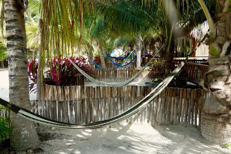 White sand and turquoise water at Playa Paraiso near Tulum