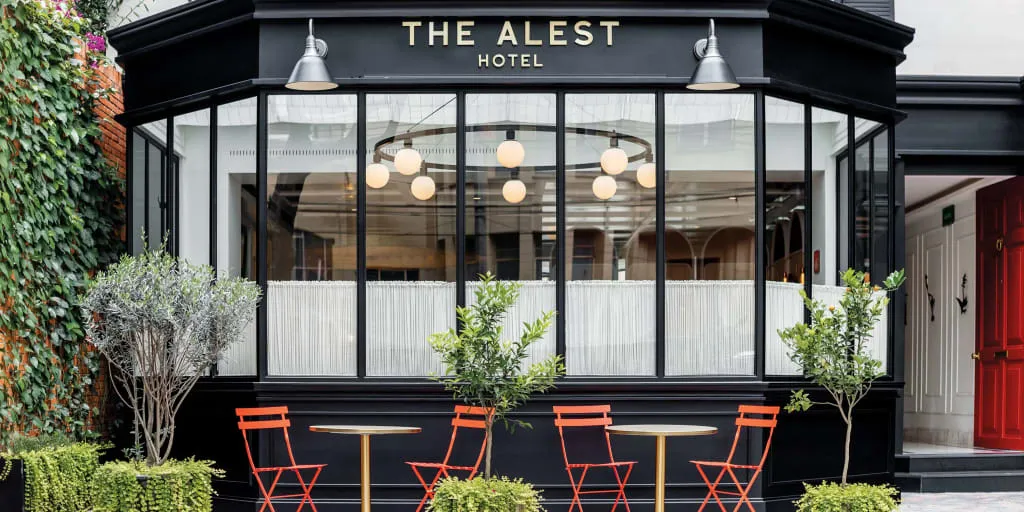 The Alest Hotel building in Polanco