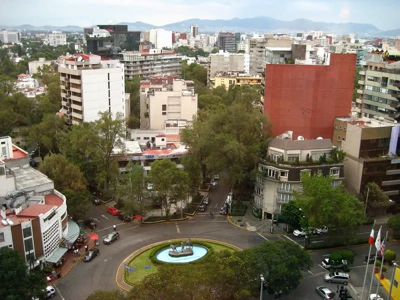InterContinental Presidente hotel tower in Polanco