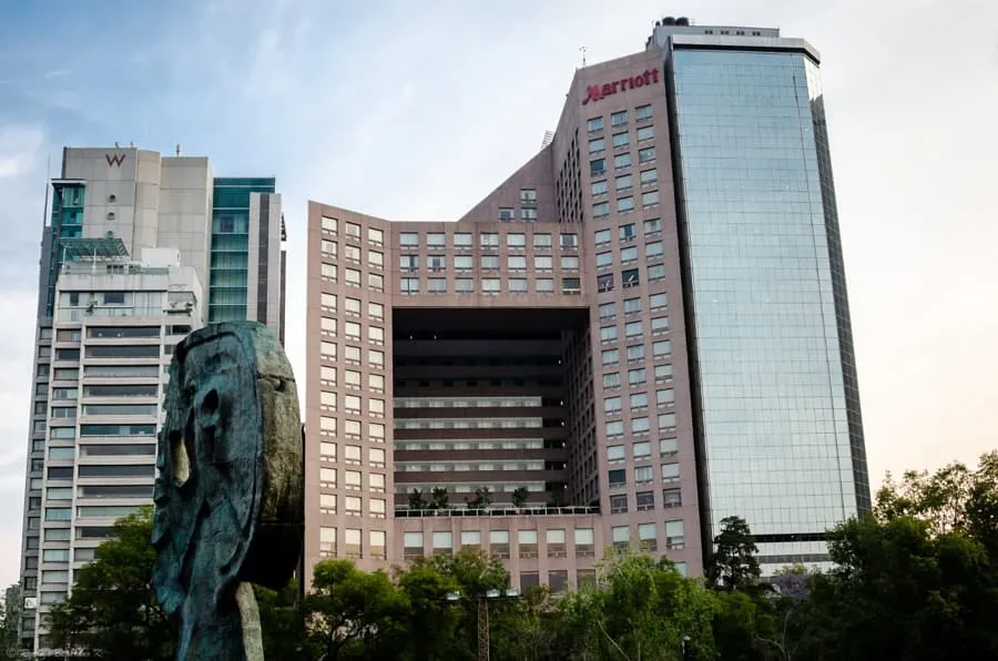 JW Marriott Mexico City Polanco hotel exterior