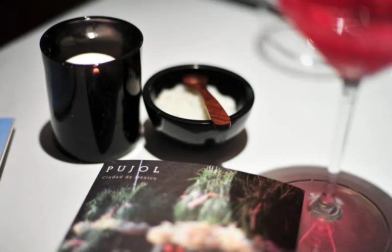 Pujol restaurant facade in Polanco