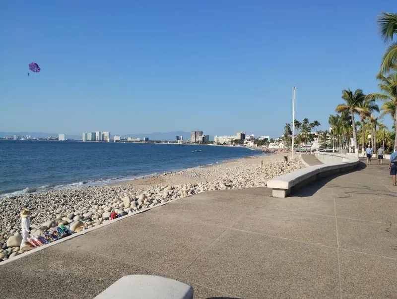 Pacific beach comparison for Ixtapa and Puerto Vallarta in July with warm ocean and no sargassum