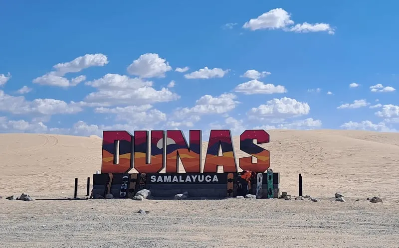 Adventure activities in the Samalayuca dunes outside Ciudad Juarez